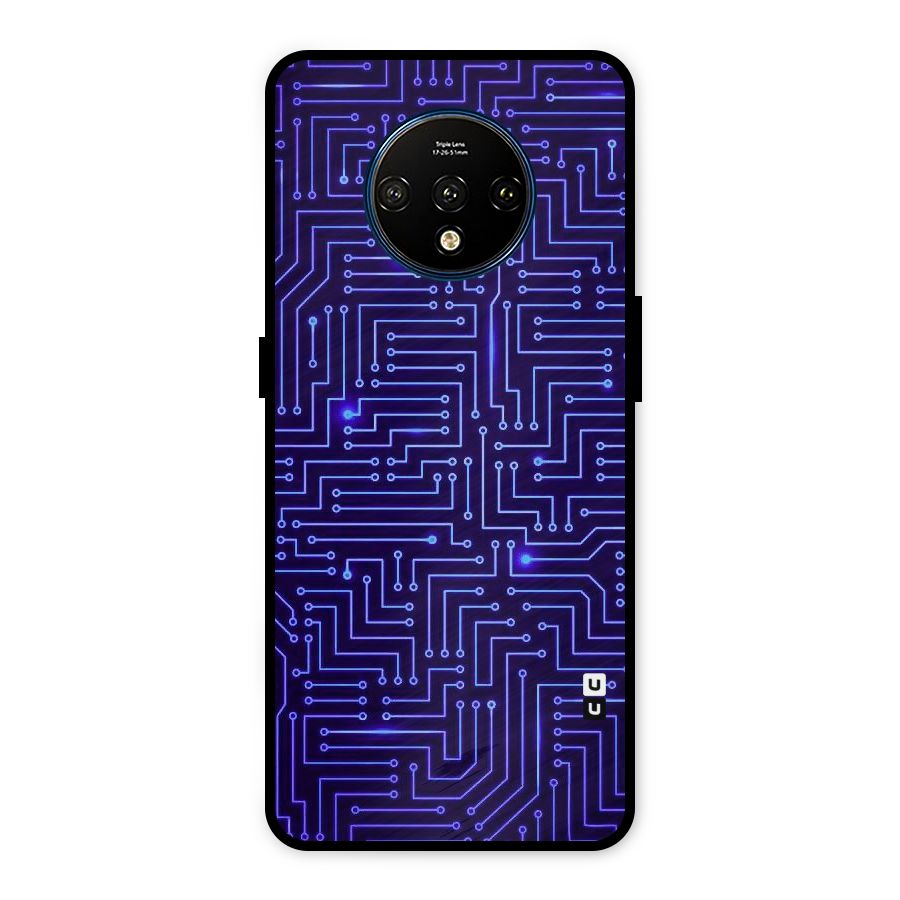 Dotting Lines Metal Back Case for OnePlus 7T