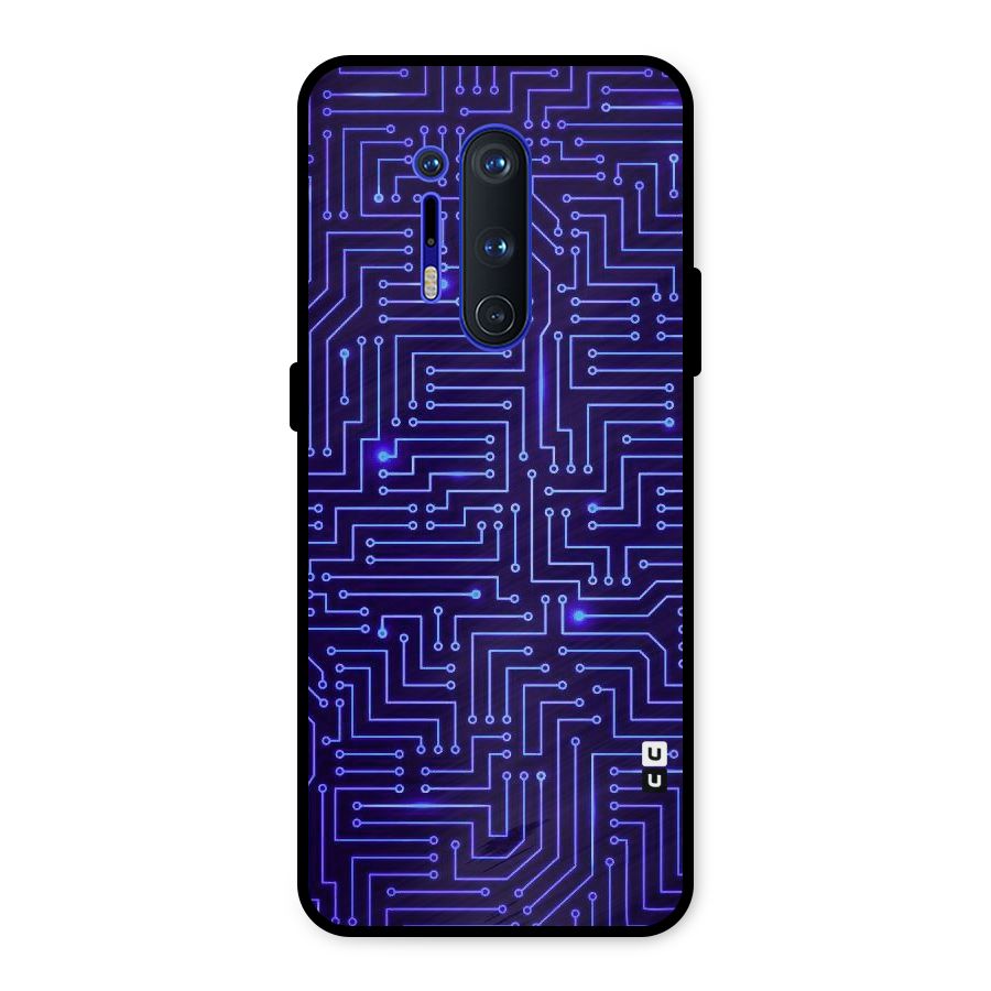 Dotting Lines Metal Back Case for OnePlus 8 Pro