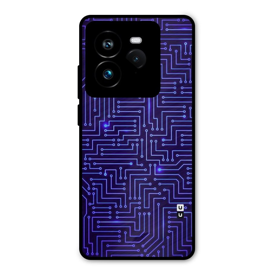 Dotting Lines Metal Back Case for Realme GT 7 Pro