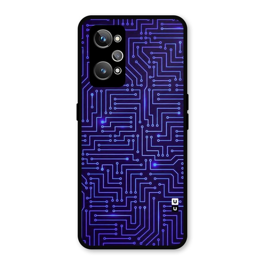 Dotting Lines Metal Back Case for Realme GT Neo 3T
