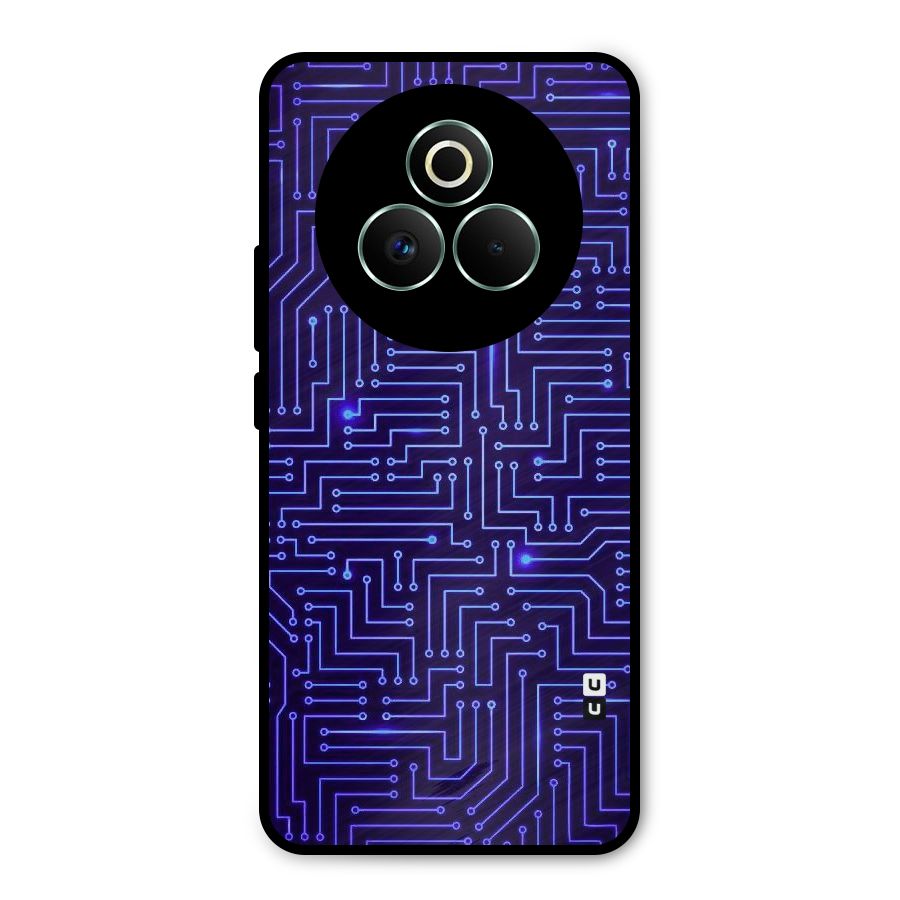 Dotting Lines Metal Back Case for Realme P3 Pro