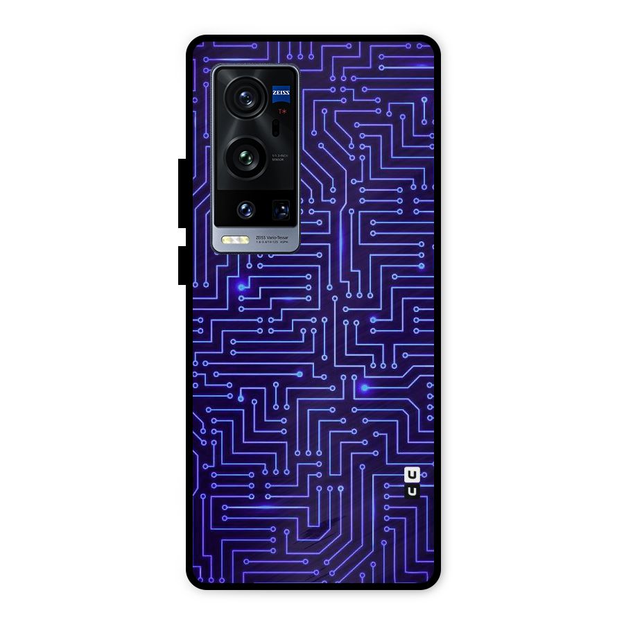 Dotting Lines Metal Back Case for Vivo X60 Pro Plus