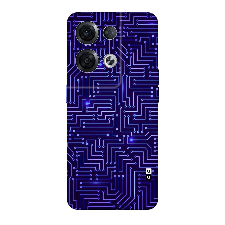 Dotting Lines Original Polycarbonate Back Case for Oppo Reno8 Pro 5G