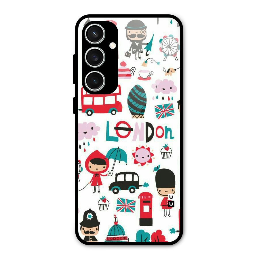 Double Decker Glass Back Case for Galaxy S23 FE