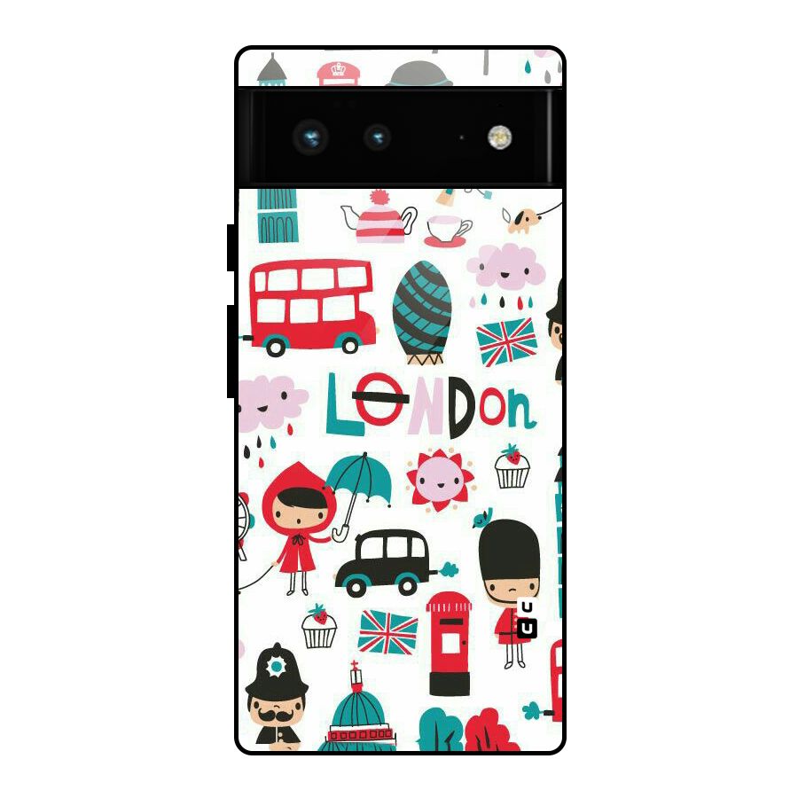 Double Decker Glass Back Case for Google Pixel 6