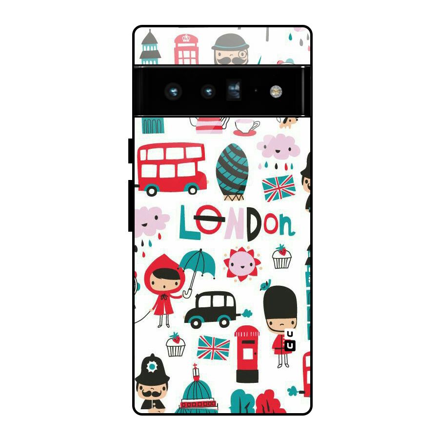 Double Decker Glass Back Case for Google Pixel 6 Pro