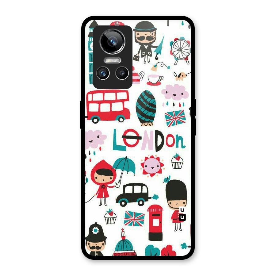 Double Decker Glass Back Case for Realme GT Neo 3