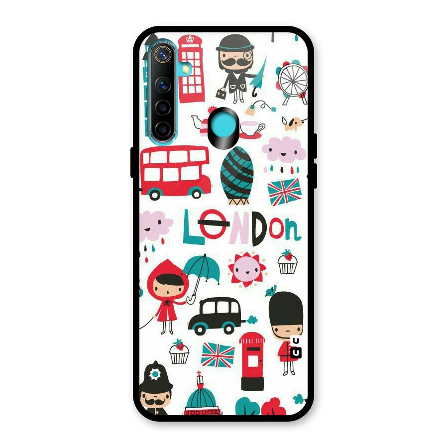Double Decker Glass Back Case for Realme Narzo 10