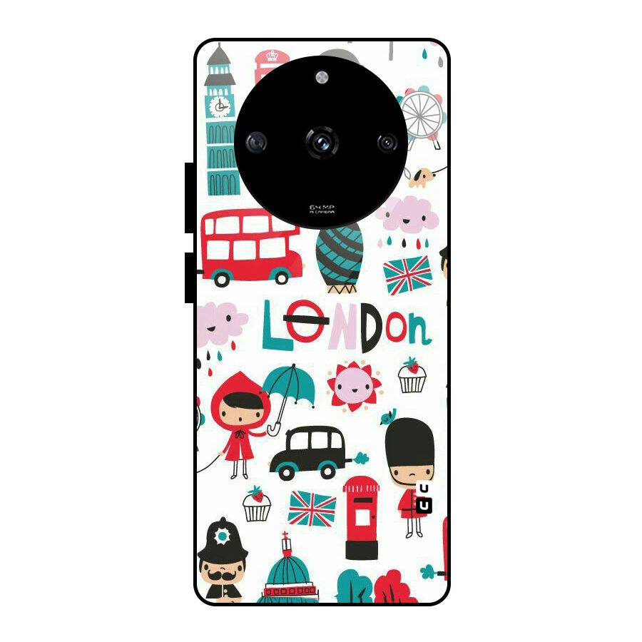 Double Decker Glass Back Case for Realme Narzo 60 5G