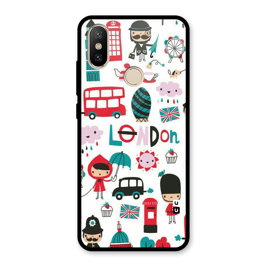 Double Decker Glass Back Case for Redmi A2