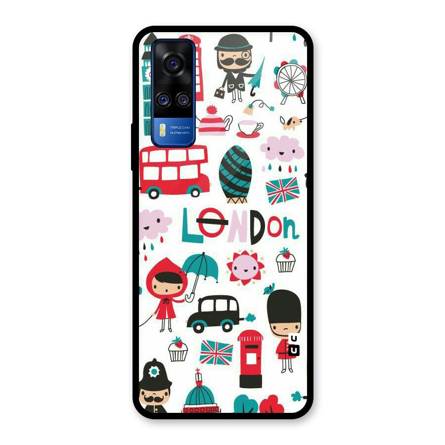 Double Decker Glass Back Case for Vivo Y31