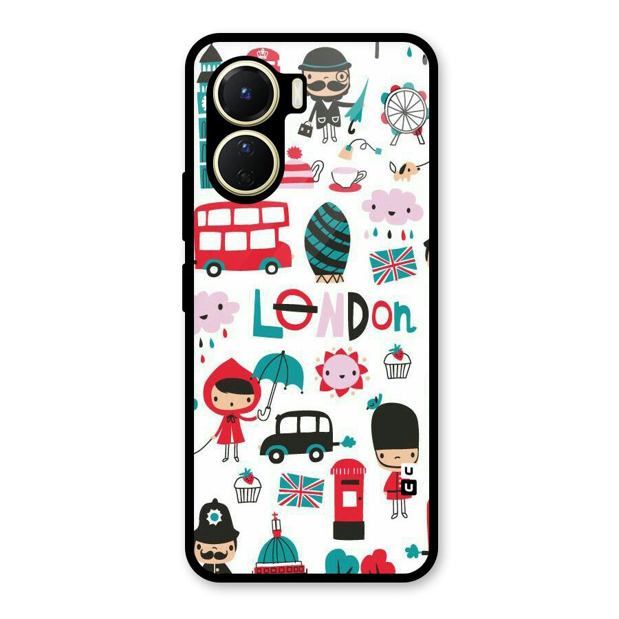 Double Decker Glass Back Case for Vivo Y56