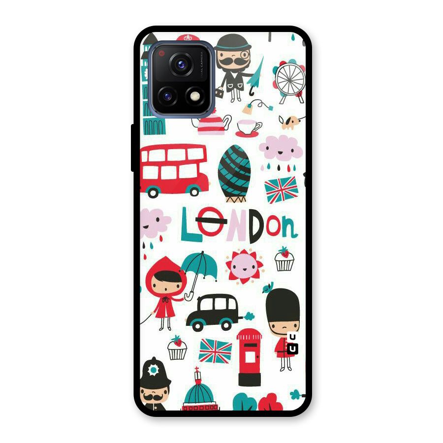 Double Decker Glass Back Case for Vivo Y72 5G