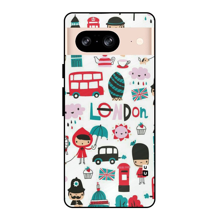 Double Decker Metal Back Case for Google Pixel 8