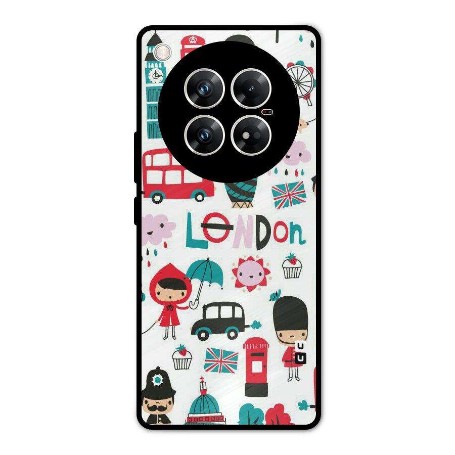 Double Decker Metal Back Case for Infinix Zero 40 5G