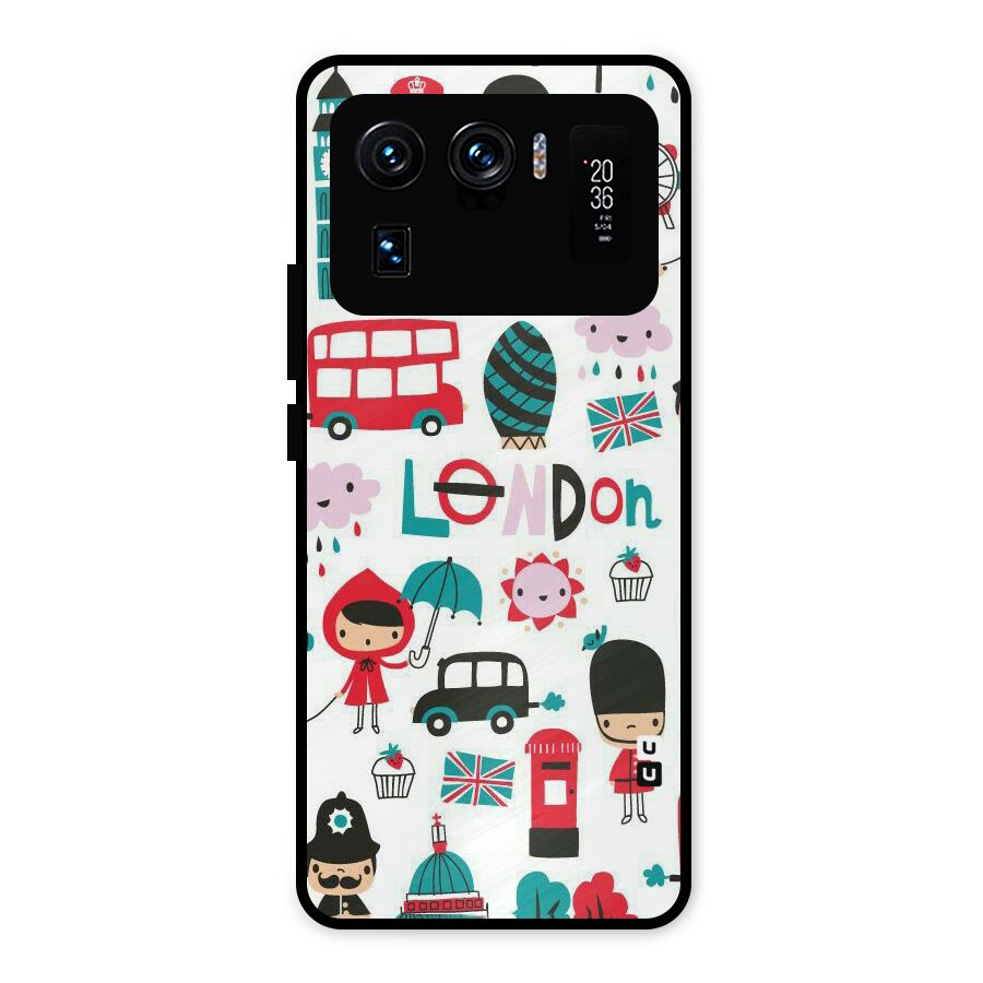 Double Decker Metal Back Case for Mi 11 Ultra