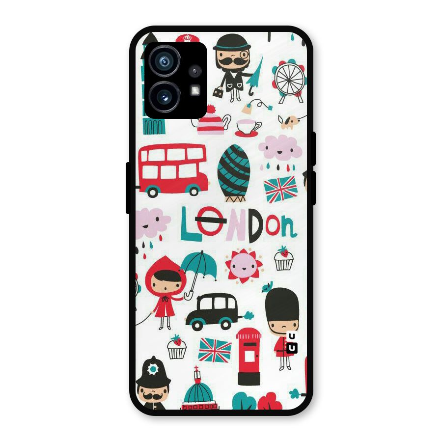 Double Decker Metal Back Case for Nothing Phone 1