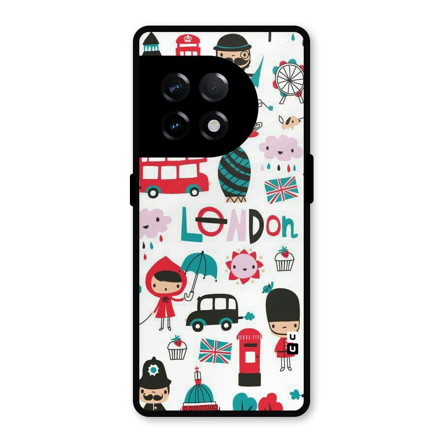 Double Decker Metal Back Case for OnePlus 11R