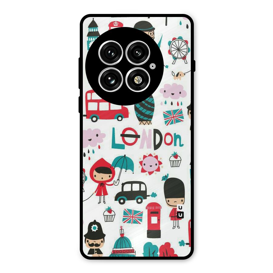 Double Decker Metal Back Case for OnePlus 13