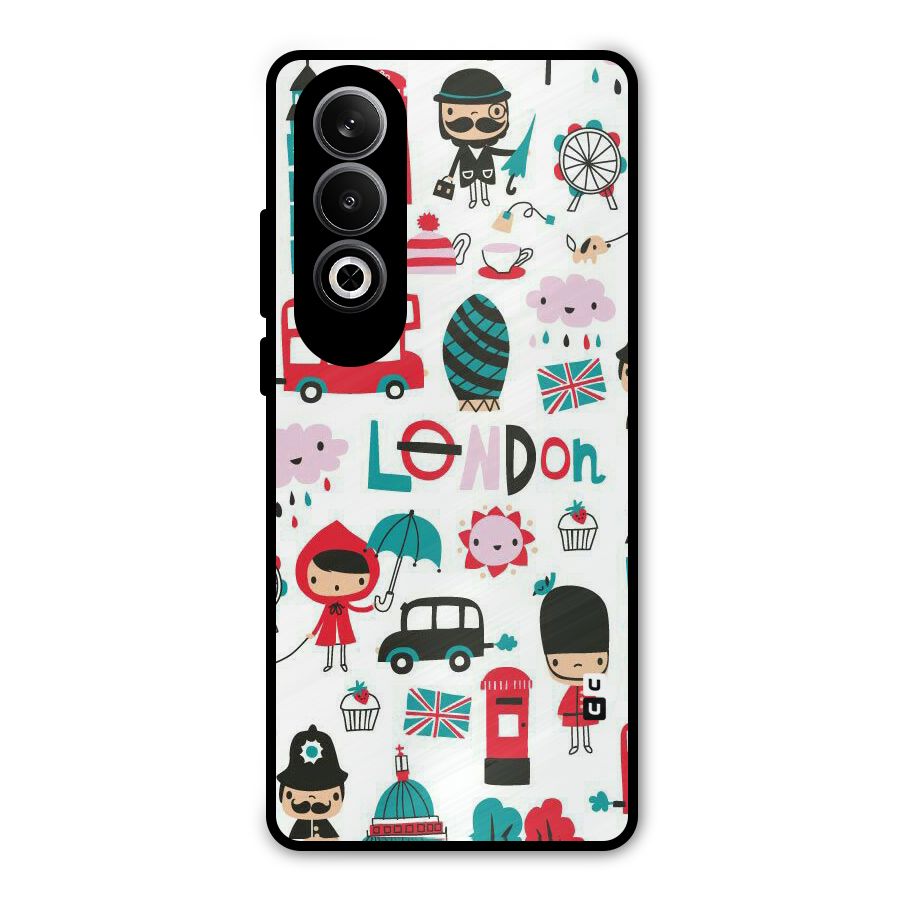 Double Decker Metal Back Case for OnePlus Nord CE4