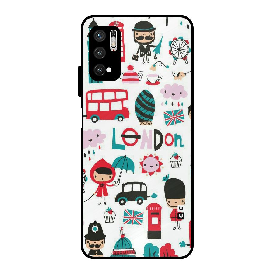 Double Decker Metal Back Case for Poco M3 Pro 5G