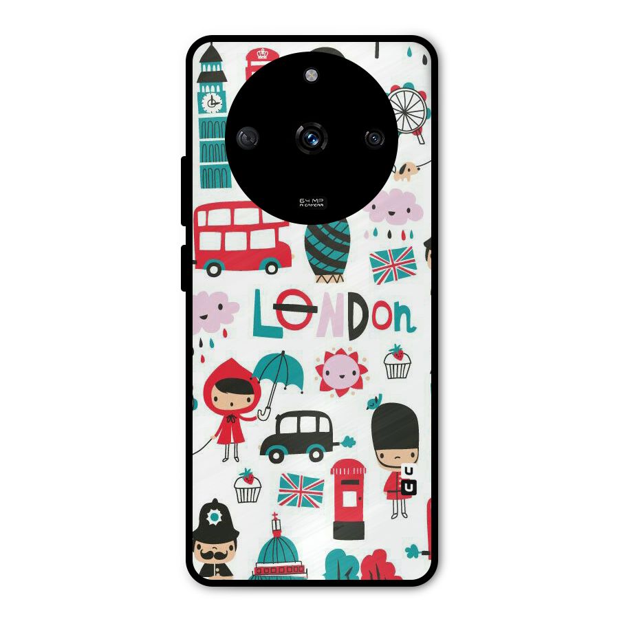Double Decker Metal Back Case for Realme Narzo 60 5G
