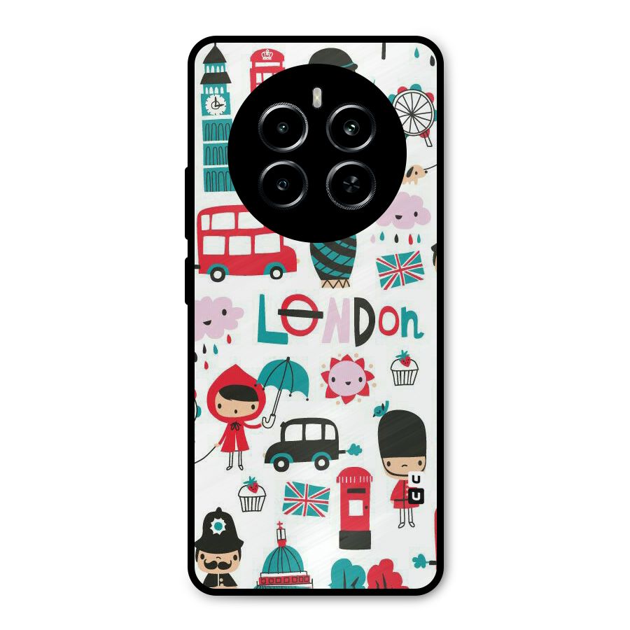 Double Decker Metal Back Case for Realme P1
