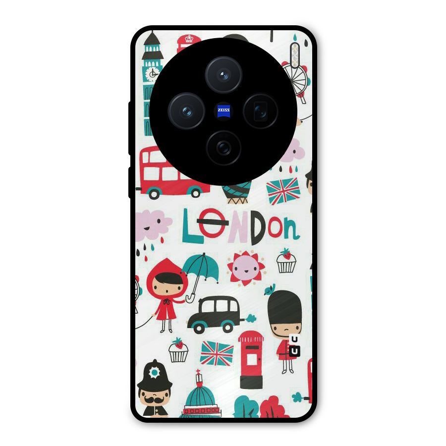 Double Decker Metal Back Case for Vivo X200