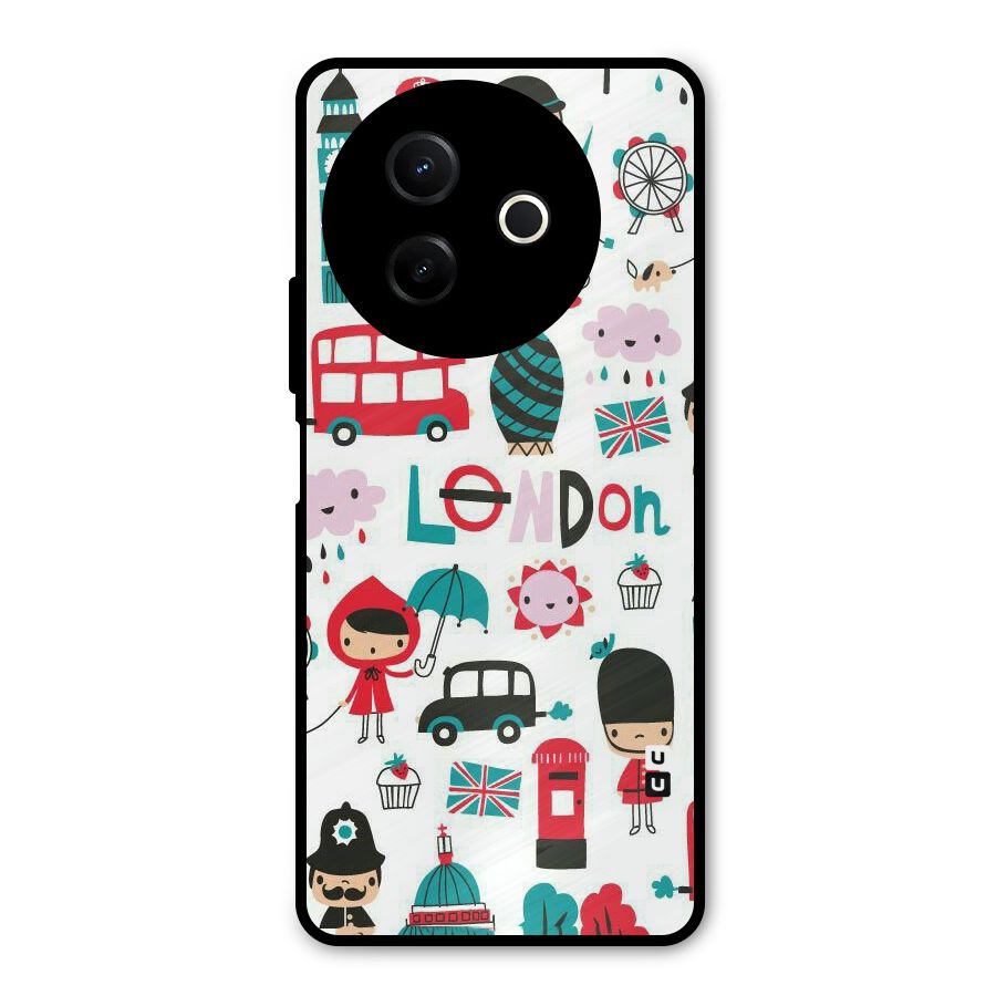 Double Decker Metal Back Case for Vivo Y39