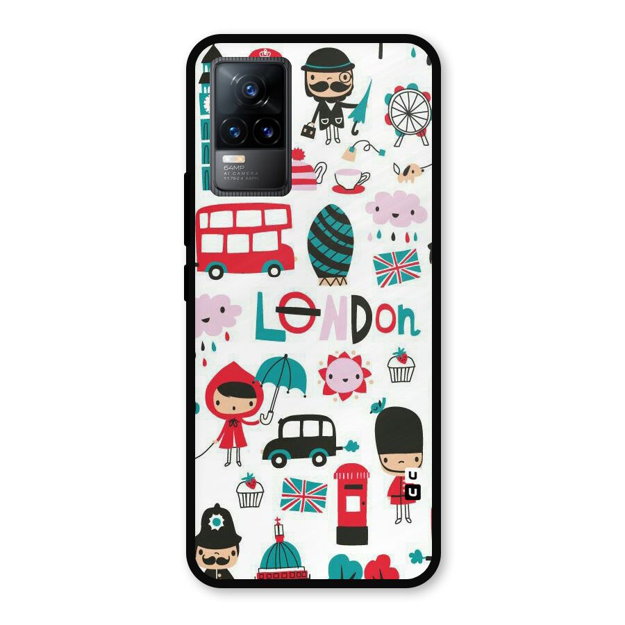 Double Decker Metal Back Case for Vivo Y73