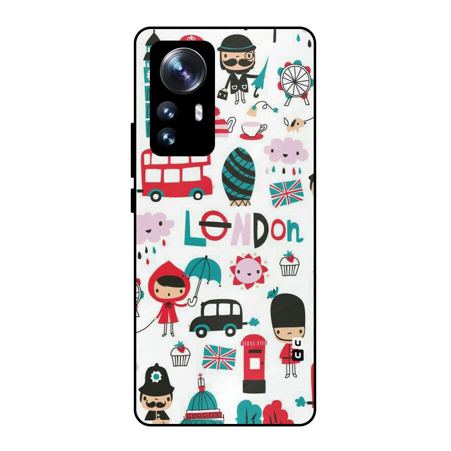 Double Decker Metal Back Case for Xiaomi 12 Pro
