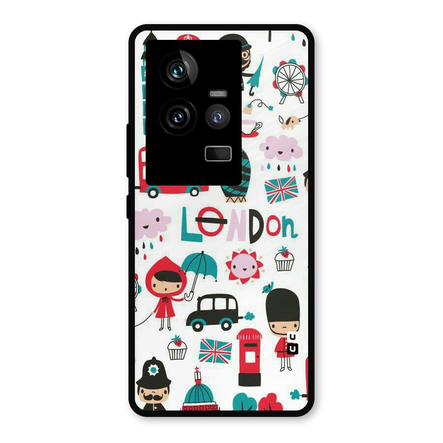 Double Decker Metal Back Case for iQOO 11 5G