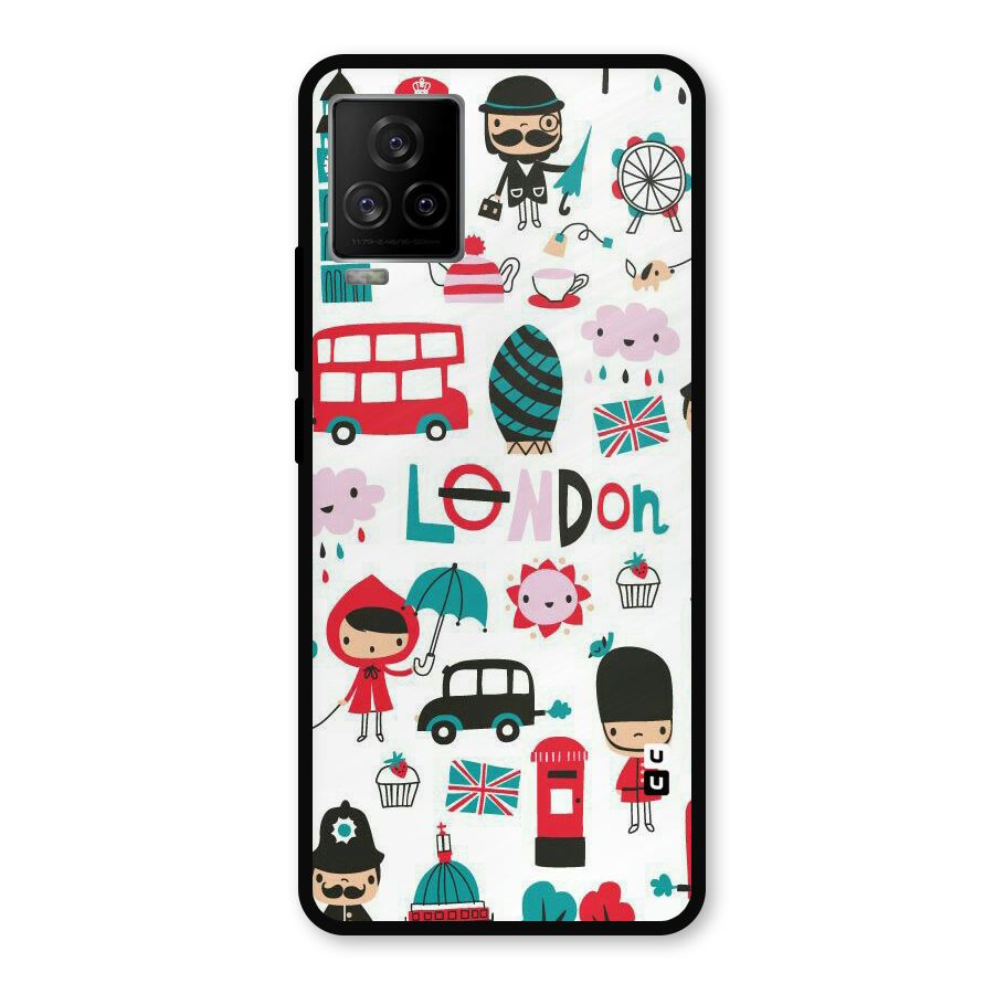 Double Decker Metal Back Case for iQOO 7 Legend 5G