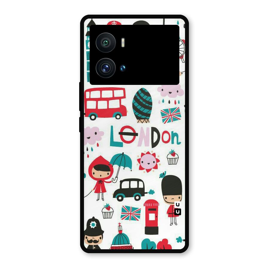 Double Decker Metal Back Case for iQOO 9 Pro