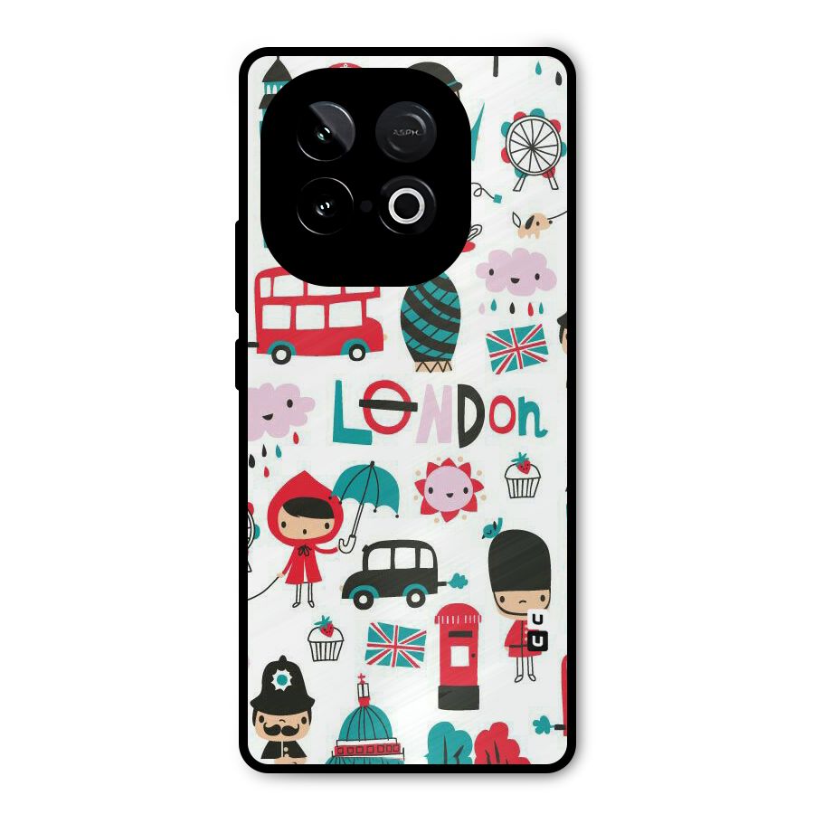 Double Decker Metal Back Case for iQOO Neo 10