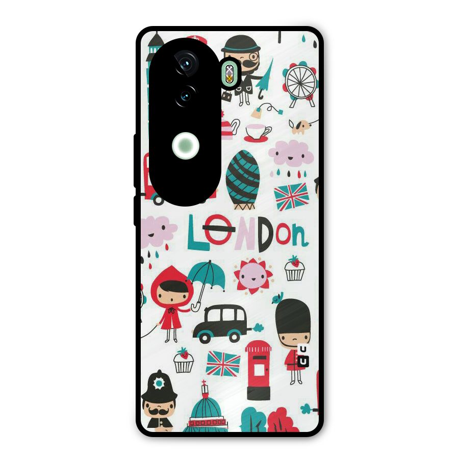 Double Decker Metal Back Case for iQOO Z9s