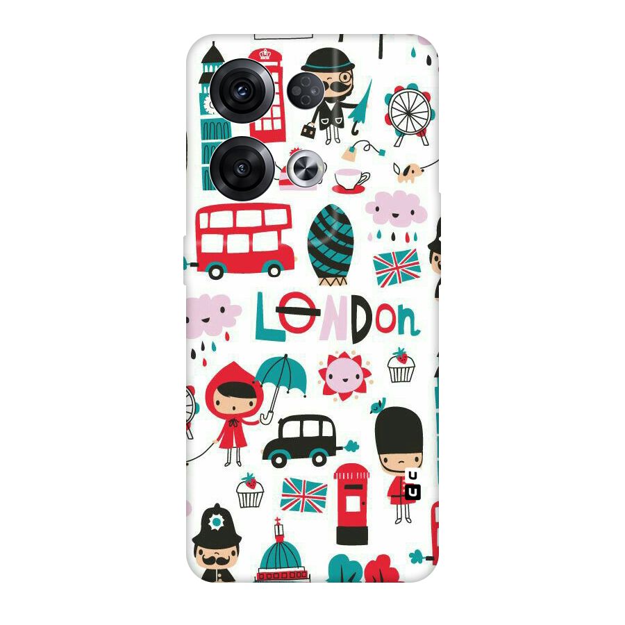 Double Decker Original Polycarbonate Back Case for Oppo Reno8 Pro 5G