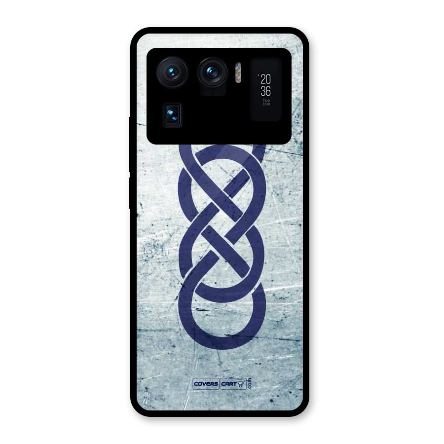 Double Infinity Rough Glass Back Case for Mi 11 Ultra