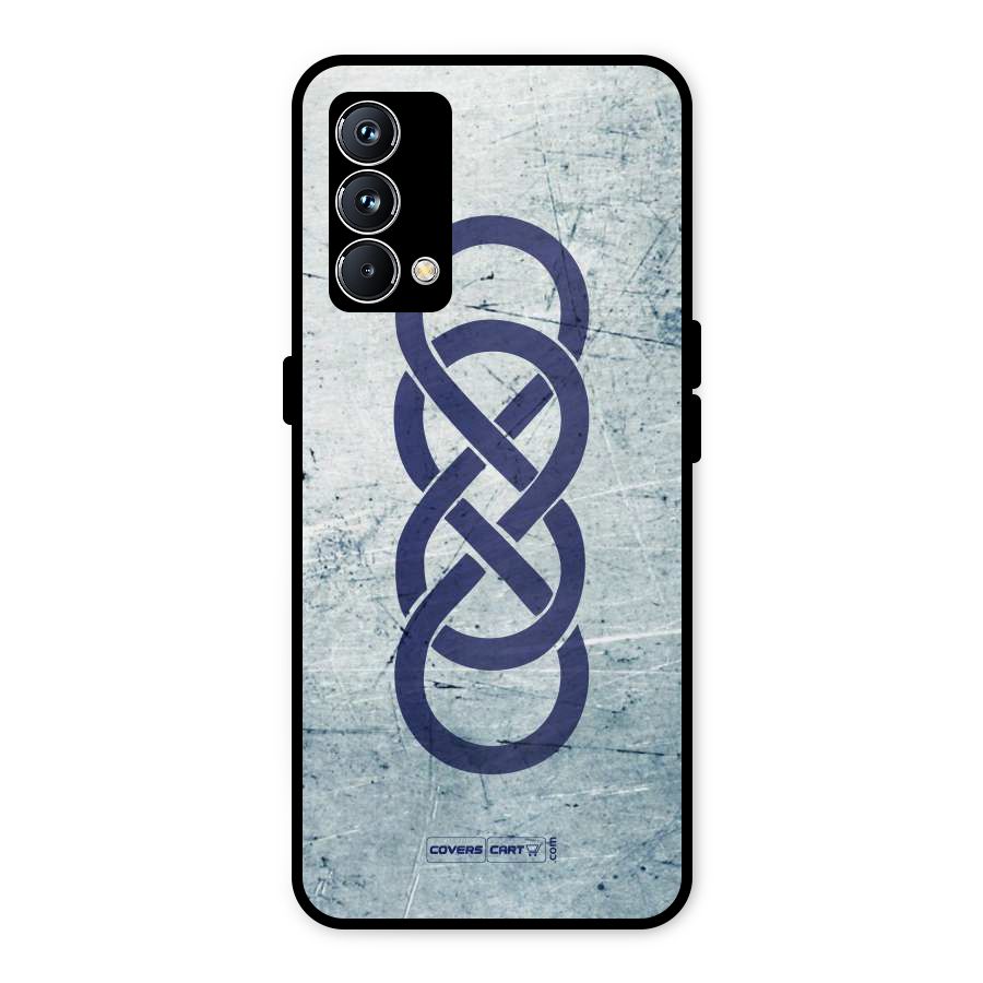 Double Infinity Rough Metal Back Case for Realme GT Master Edition