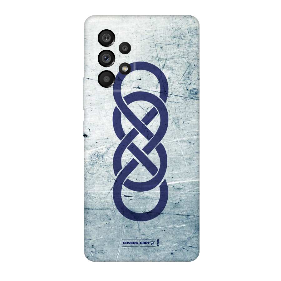 Double Infinity Rough Original Polycarbonate Back Case for Galaxy A53 5G