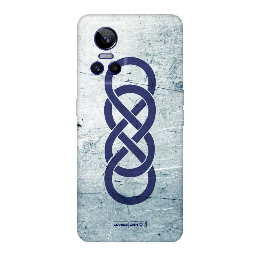 Double Infinity Rough Original Polycarbonate Back Case for Realme GT Neo 3