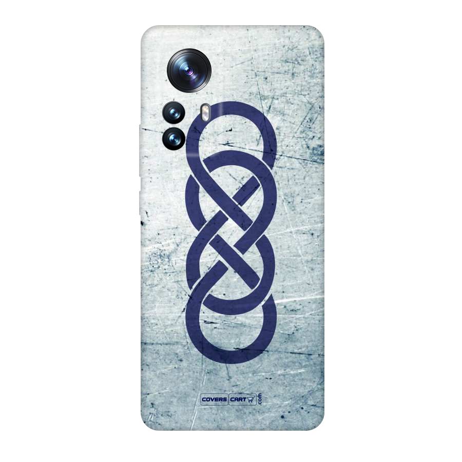 Double Infinity Rough Original Polycarbonate Back Case for Xiaomi 12 Pro