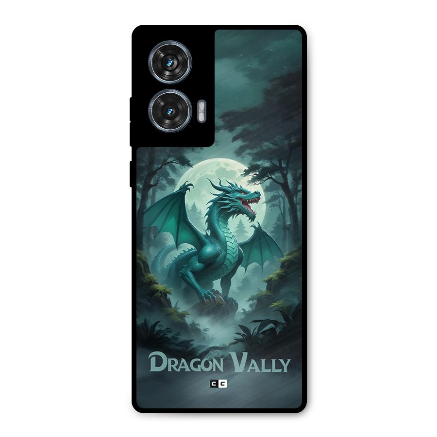 Dragon Valley Metal Back Case for Motorola Edge 50 Fusion