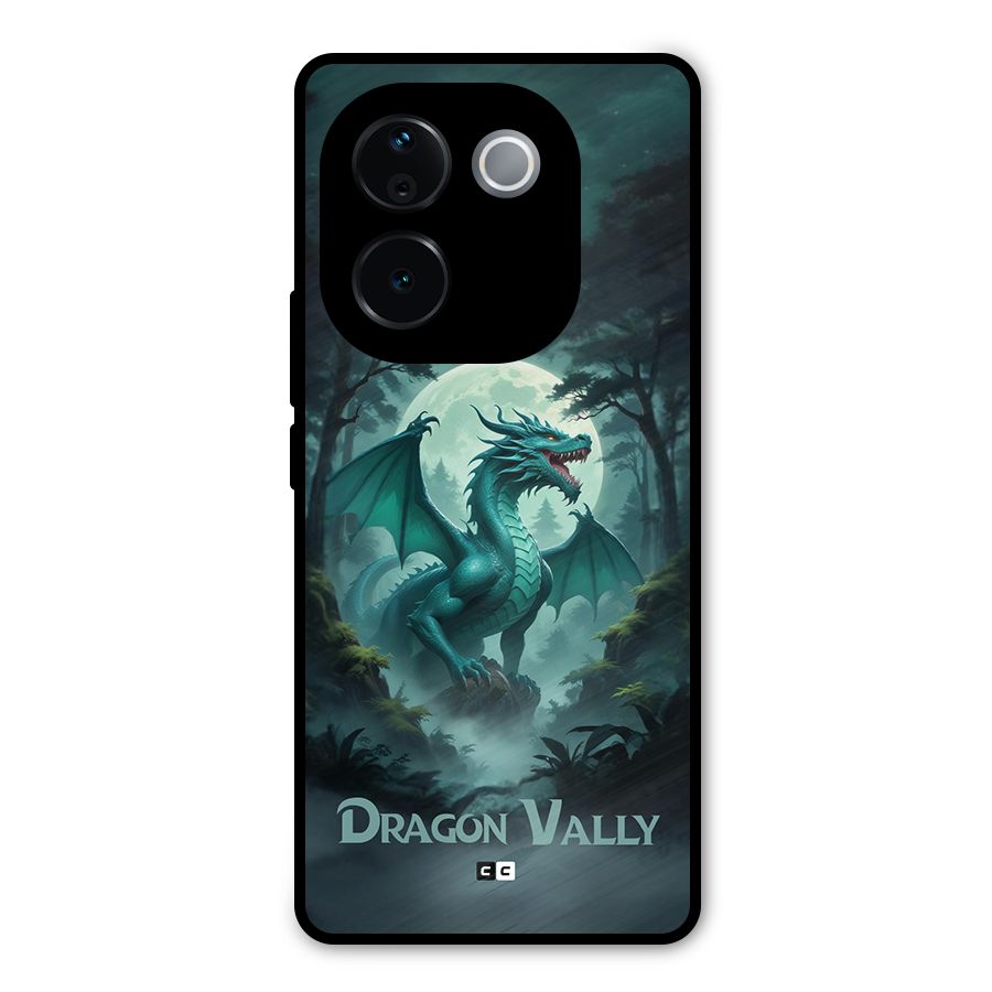 Dragon Valley Metal Back Case for Vivo T3 Pro