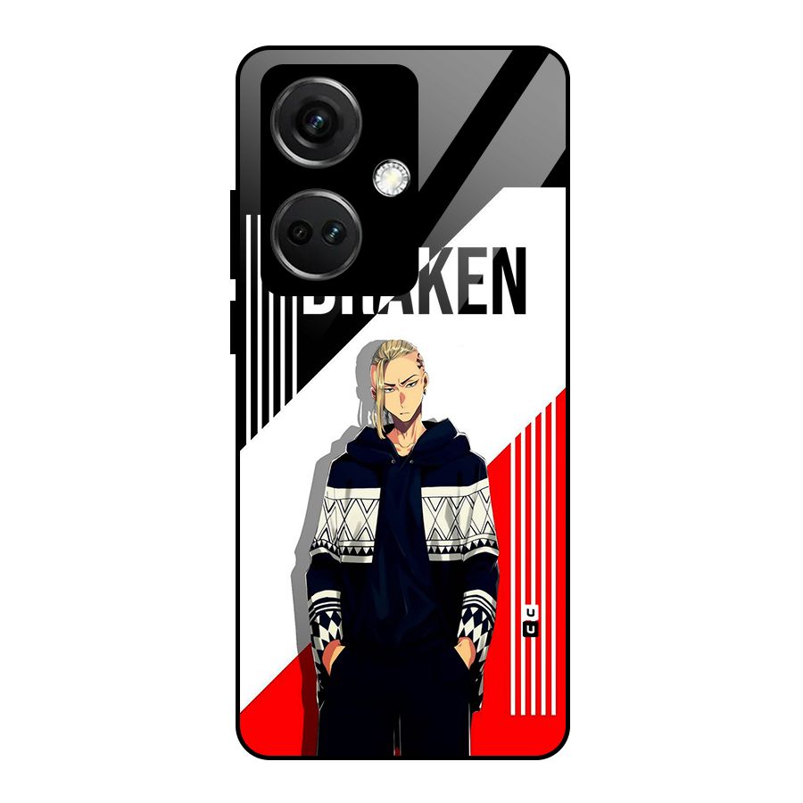 Draken Bhai Glass Back Case for OnePlus Nord CE 3 5G