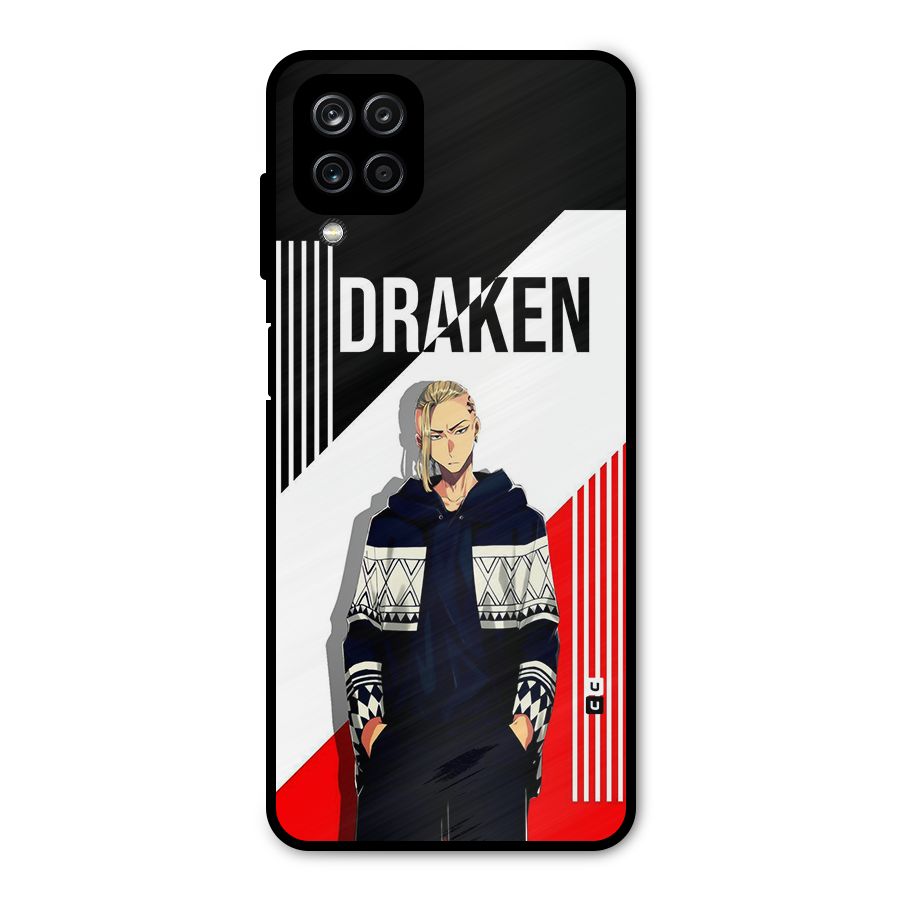 Draken Bhai Metal Back Case for Galaxy A12
