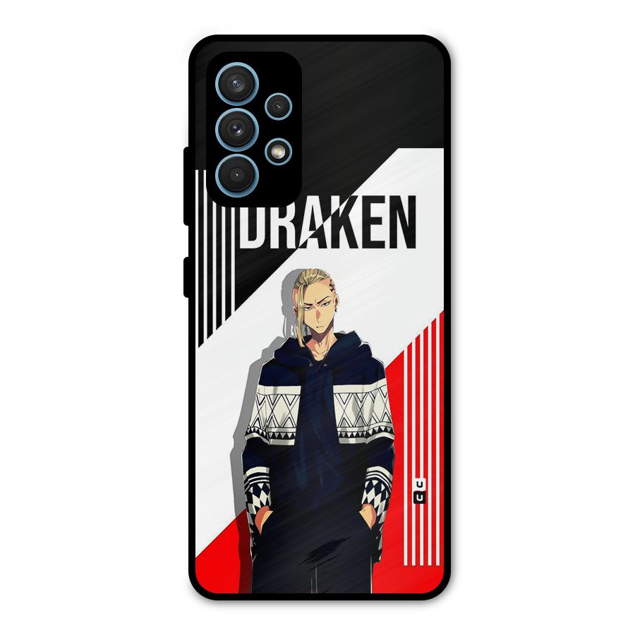 Draken Bhai Metal Back Case for Galaxy A32