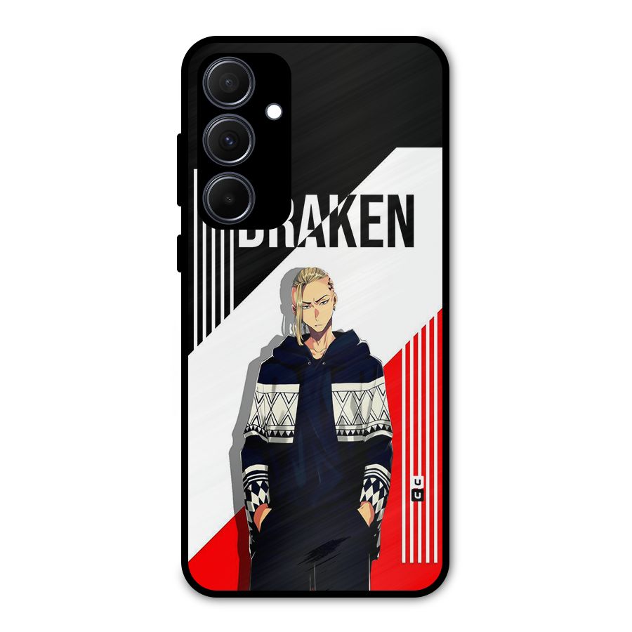 Draken Bhai Metal Back Case for Galaxy A35