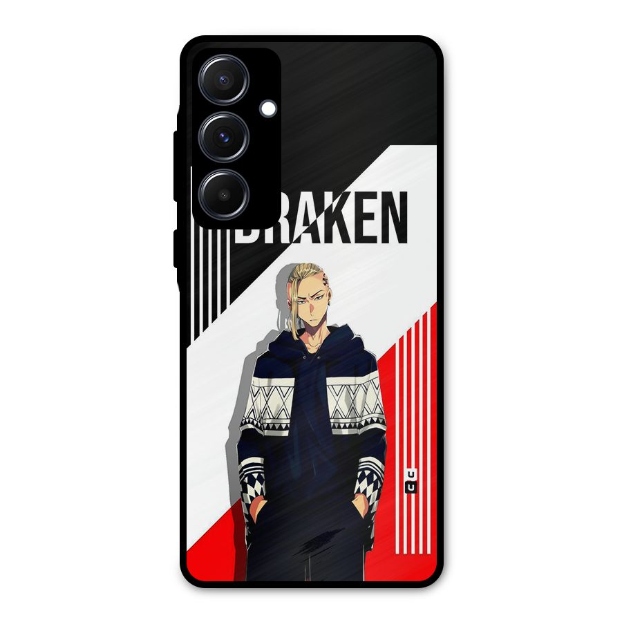Draken Bhai Metal Back Case for Galaxy A55