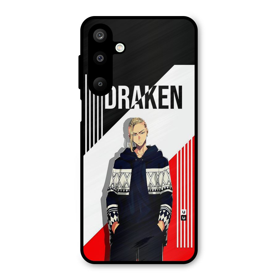 Draken Bhai Metal Back Case for Galaxy M16